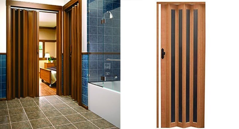 Cửa xếp nhà vệ sinh nhựa PVC
